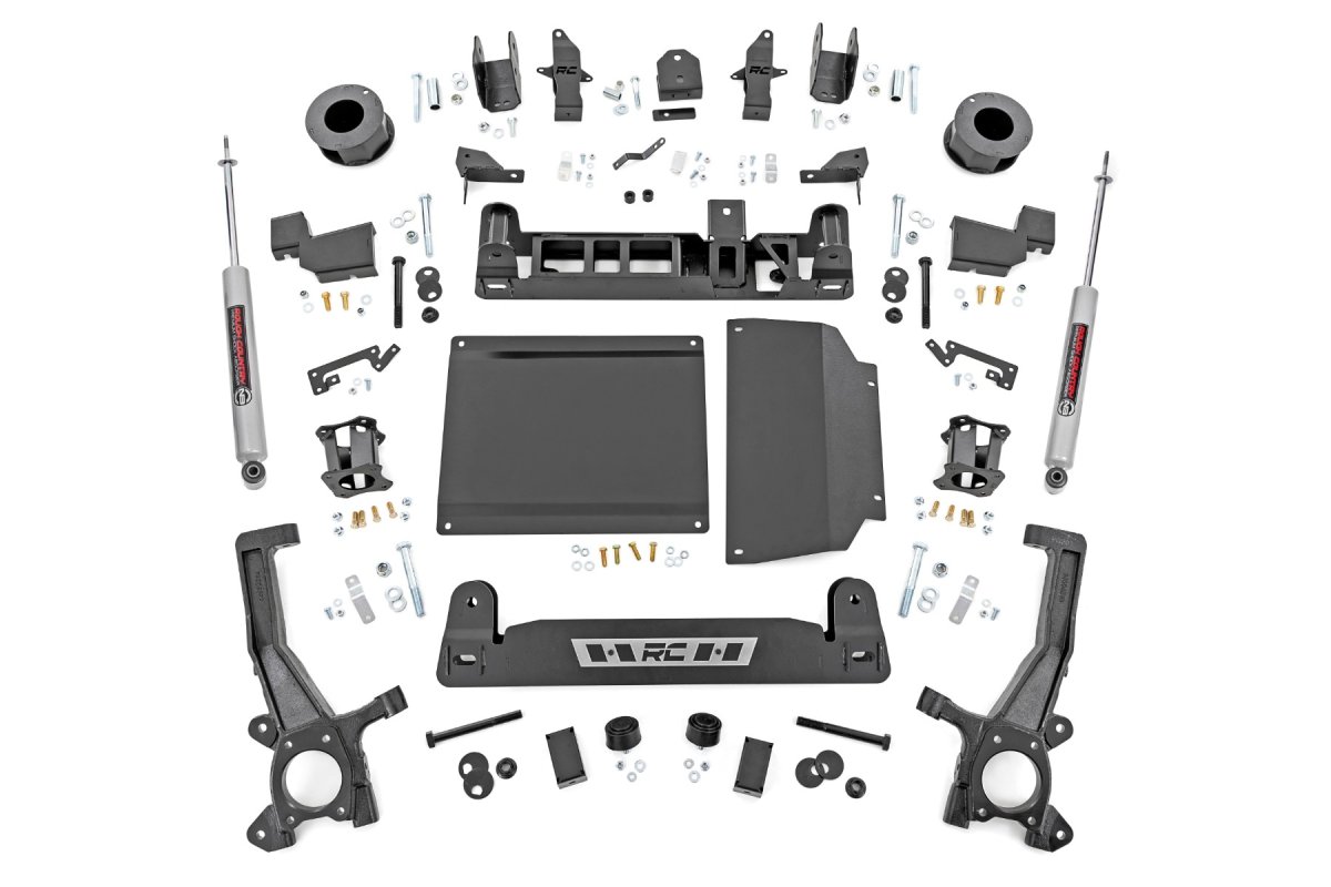 Toyota Tundra Suspension Lift Kit - Rough Country - 4 Inch Lift - '22-'24